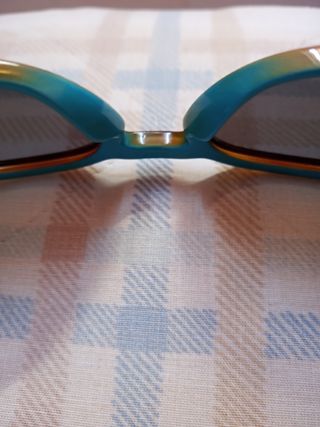 Occhiali INVU nuovi marroni-blu