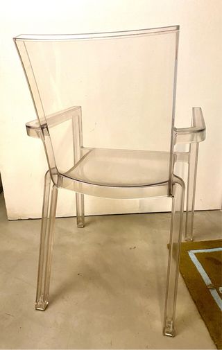 2 Sedie Driade Trasparenti