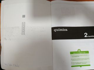 Libro de Química de 2° de bachillerato