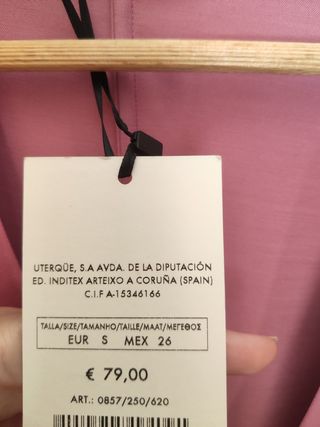 Blusa Uterqüe 