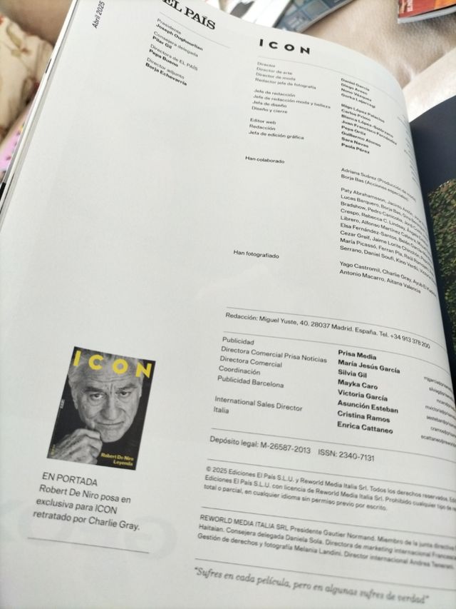 ICON: Robert de Niro