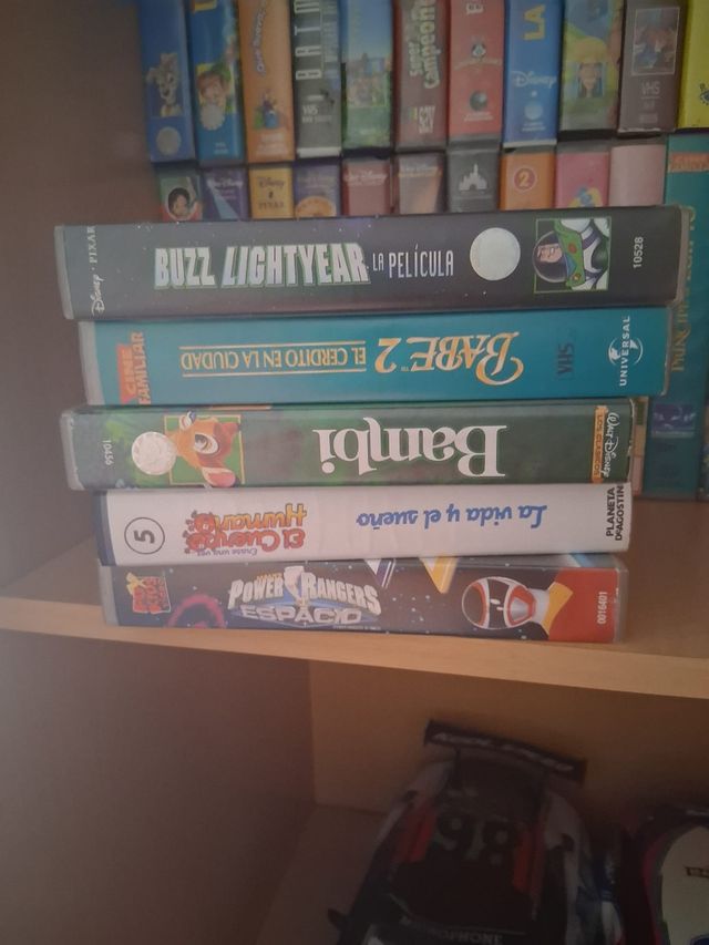 Lote de 35 cintas VHS infantiles Disney