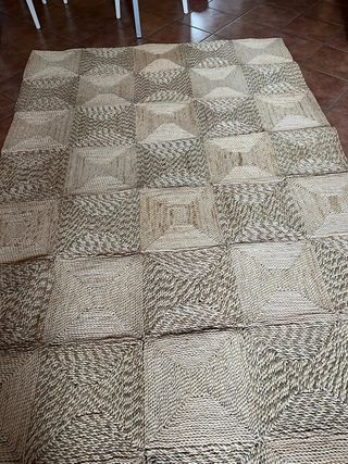 tappeto rettangolare in iuta NUOVO