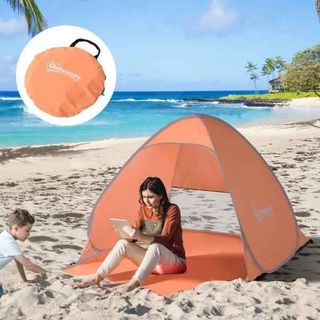 Tienda de Playa para 1-2 Personas Pop-Up