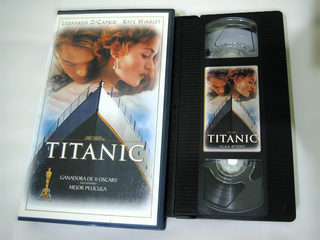 VHS Titanic - DiCaprio & Winslet