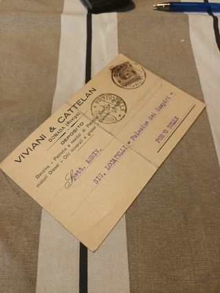 Cartolina Viviani & Cattelan 1926