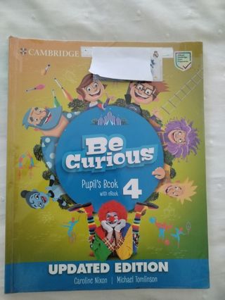 Be Curious Level 4 Pupil's Book with eBook Updated