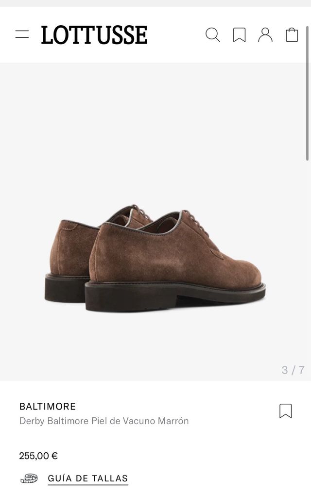 Zapatos Lottusse marrón