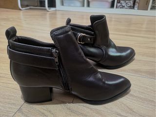 Botines Marrón - Tacon Bajo