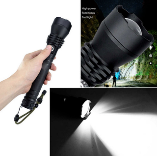 Torcia LED Zoom Ricaricabile