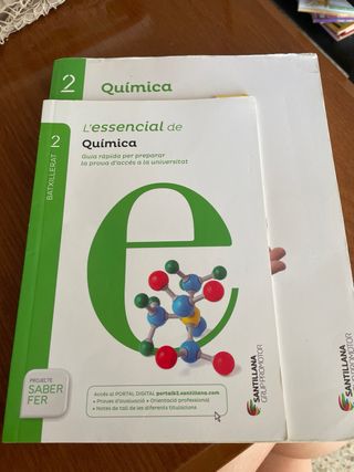 Química, Batxillerat 2
