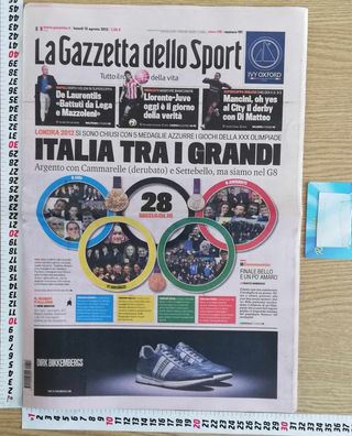 Gazzetta dello Sport 07/09/1986 Argentin + Oliva