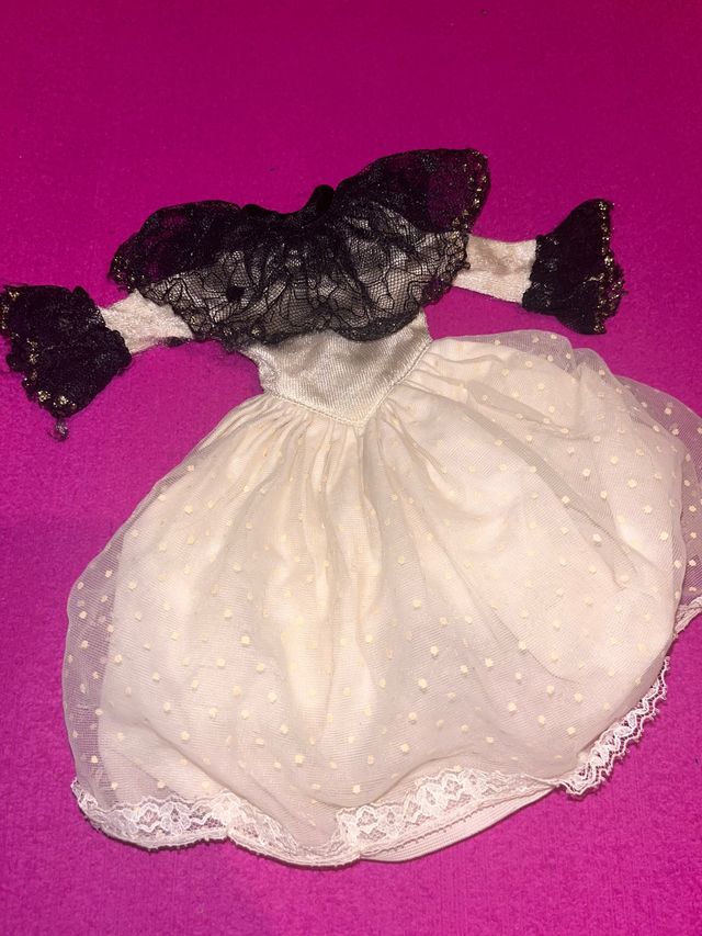 Vestido Nancy antiguo años 70 80