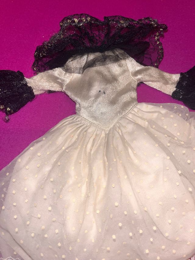 Vestido Nancy antiguo años 70 80