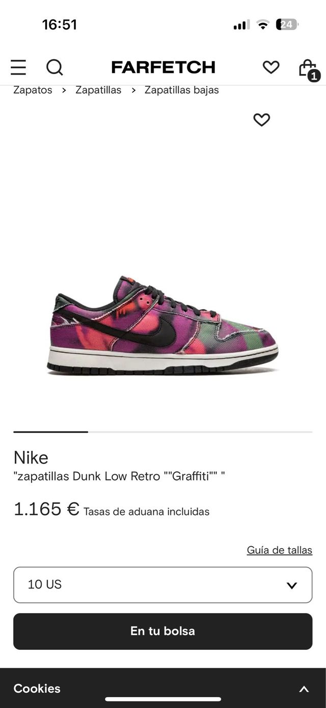 Nike Dunk Low Graffiti