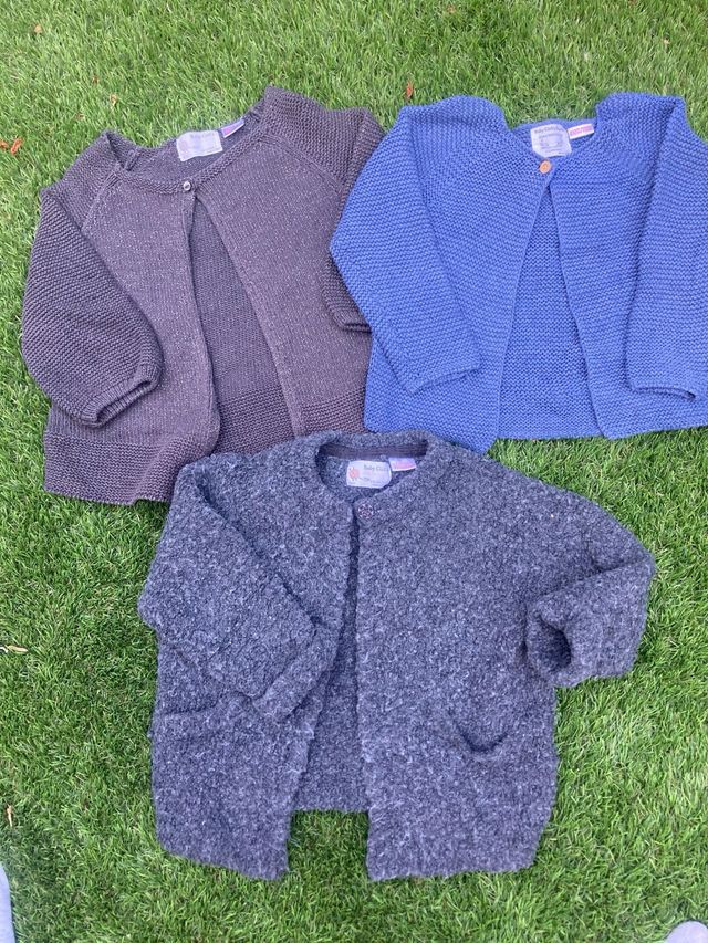 3 Chaquetas bebé niña - 98cm