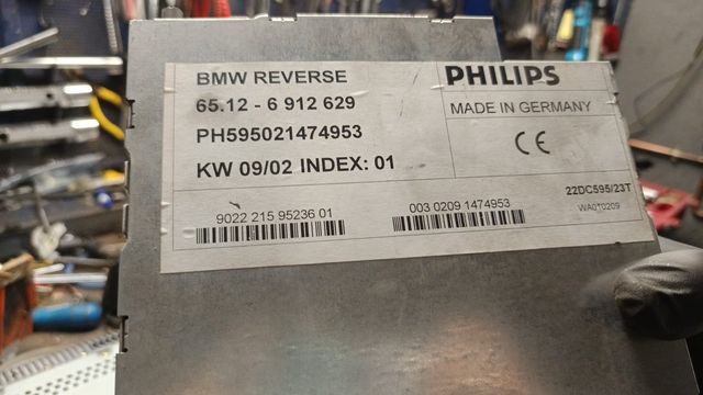 RADIO CASSETTE BMW REVERSE