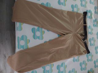 Pantalones vestir beige talla 48