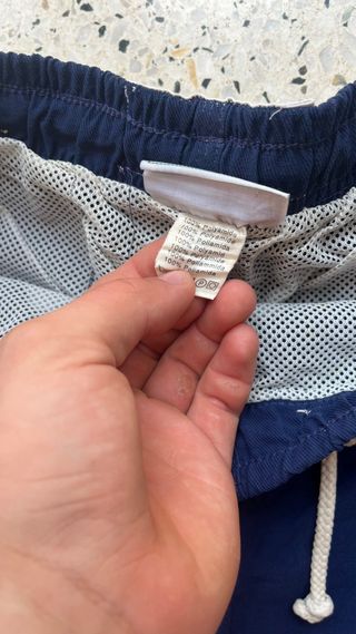 Bañador Lacoste Vintage Azul