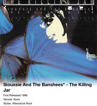 The Killing Jar - Siouxsie and the Banshees 7’