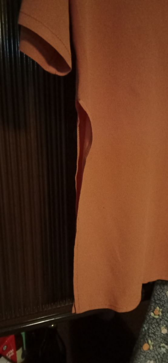 Camicia Jean Paul Gaultier arancio di seta