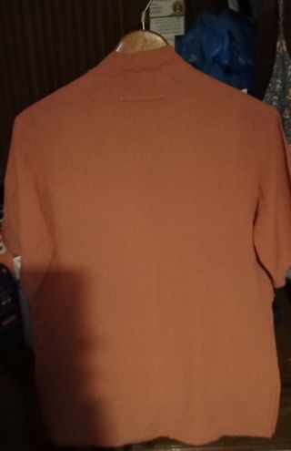 Camicia Jean Paul Gaultier arancio di seta