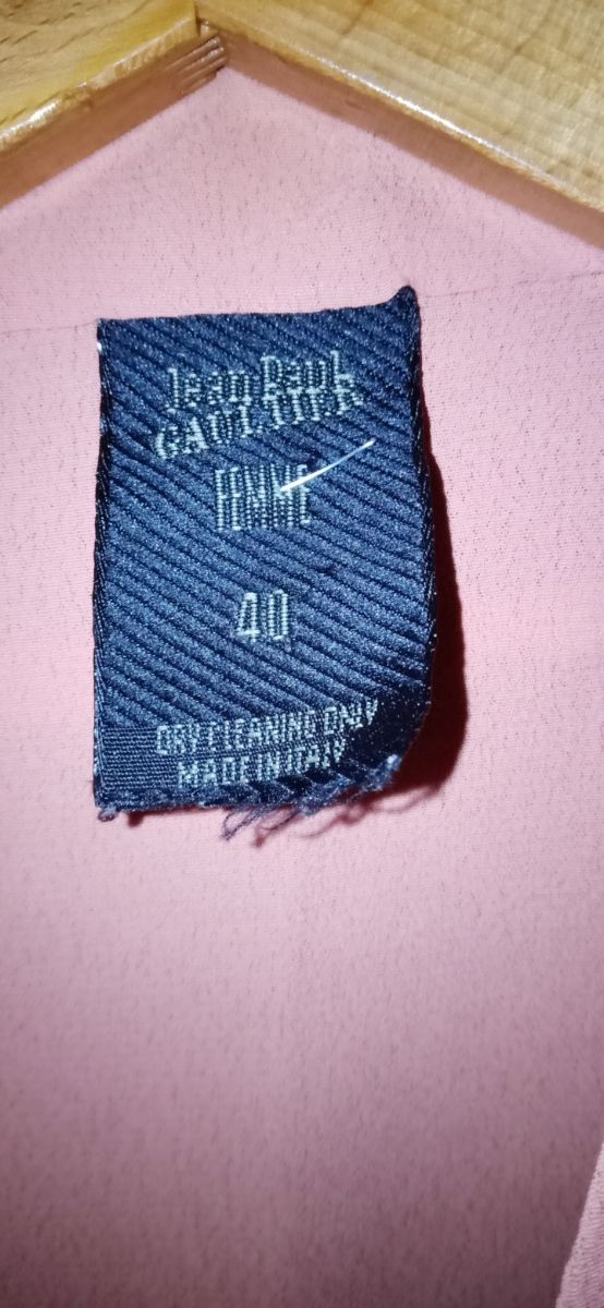 Camicia Jean Paul Gaultier arancio di seta