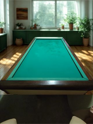 Mesa billar francés antigua. F. Cuevas