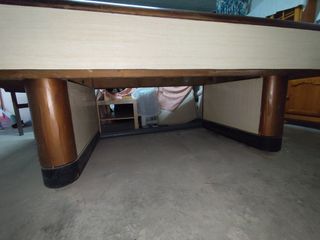 Mesa billar francés antigua. F. Cuevas