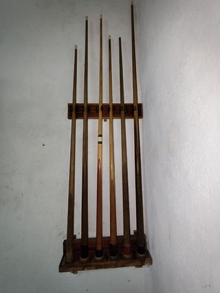 Mesa billar francés antigua. F. Cuevas