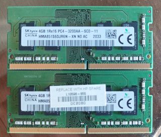 2x RAM para portátil SK hynix 4GB DDR4 3200MHz