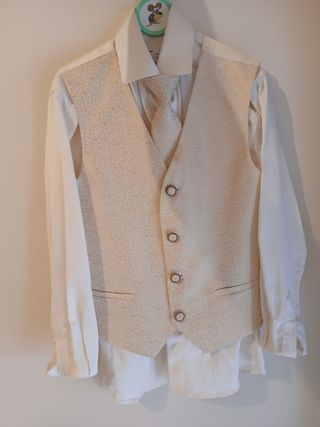 Traje comunión niño azul marino
