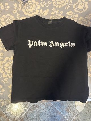 Camiseta Palm Angels negra
