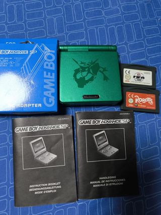 Game Boy Advance SP Rayquaza Pack