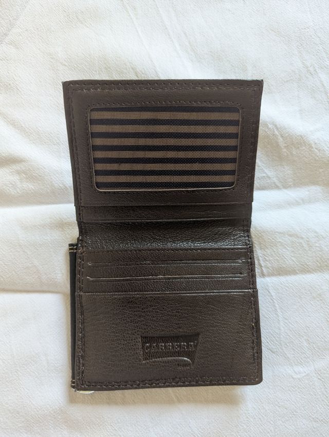 Portafoglio Carrera uomo in pelle