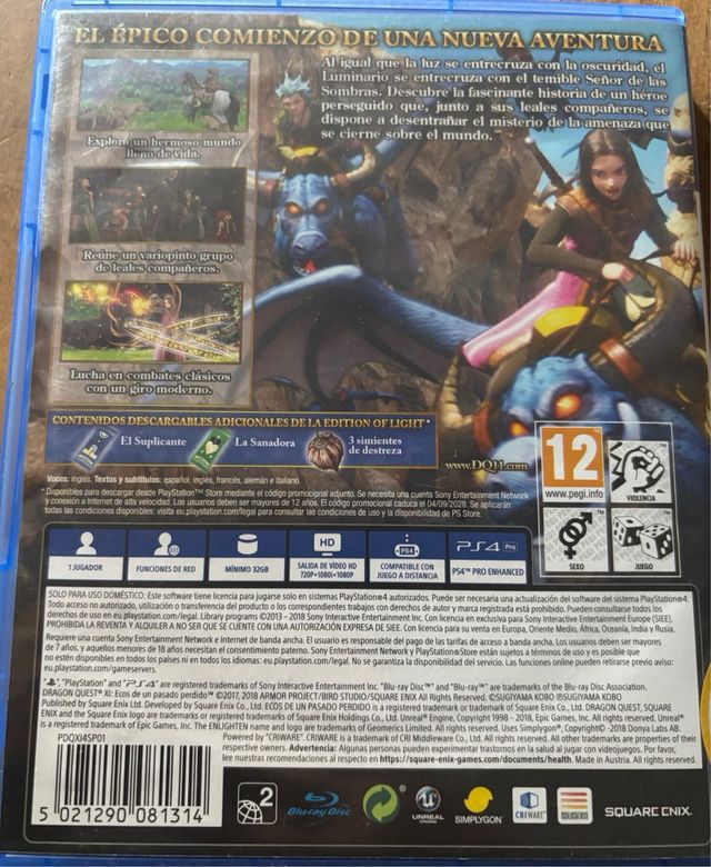 Dragon Quest XI PS4 (PlayStation 4)