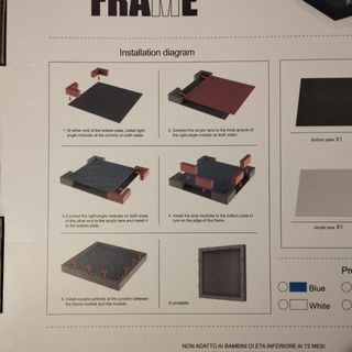 Marco para figuras Lego