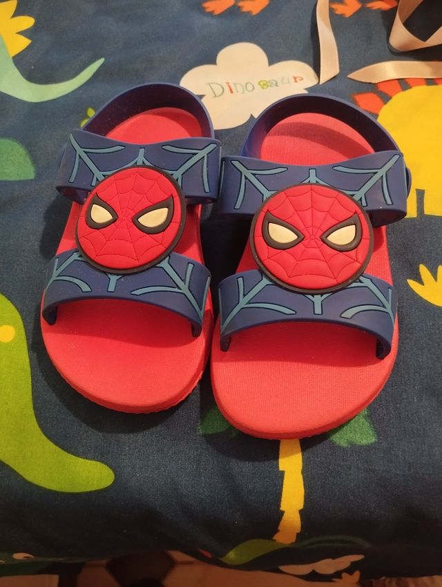 Sandalias Spiderman niño