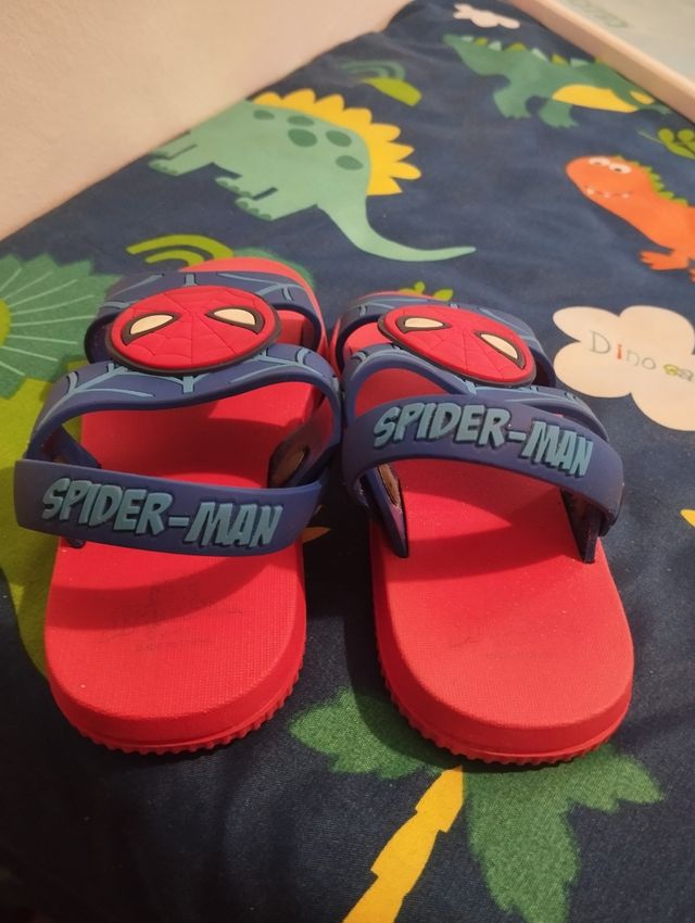 Sandalias Spiderman niño