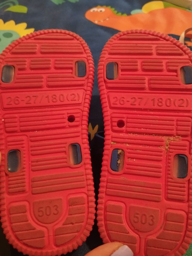 Sandalias Spiderman niño