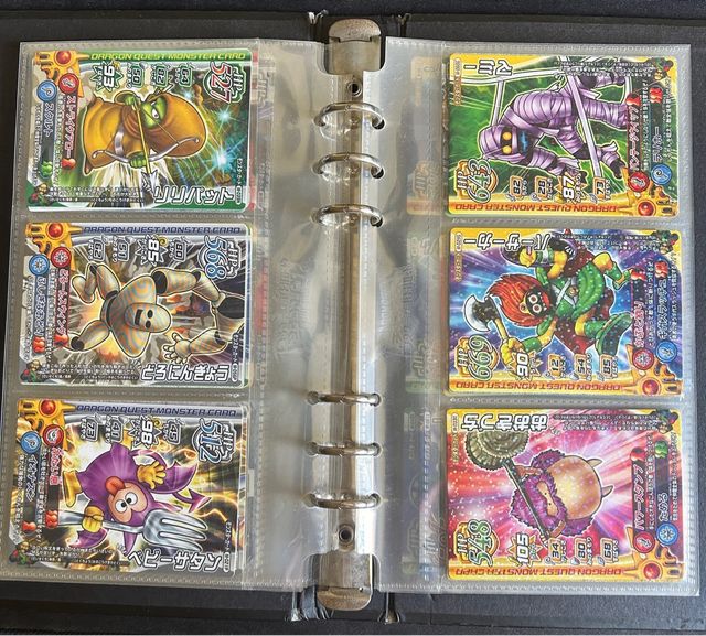 Dragon Quest Monster Battle Road - binder and card