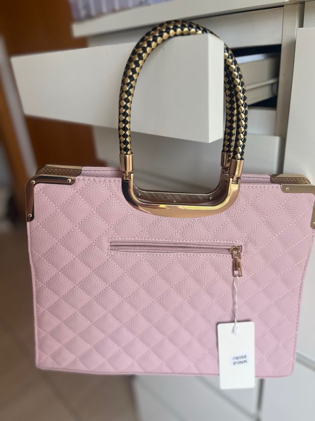 Bolso rosa cha