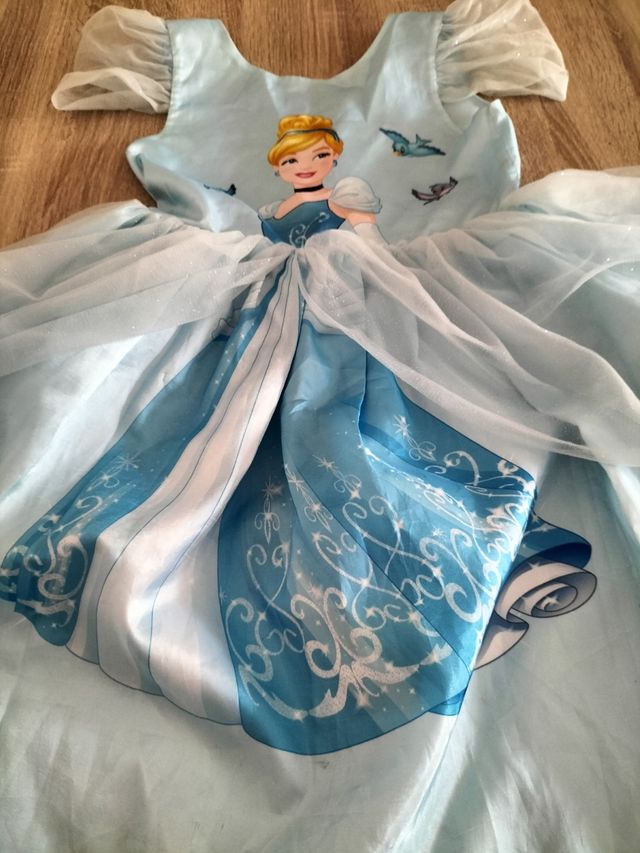 Vestido Cenicienta niña