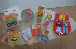 Juguetes educativos Montessori