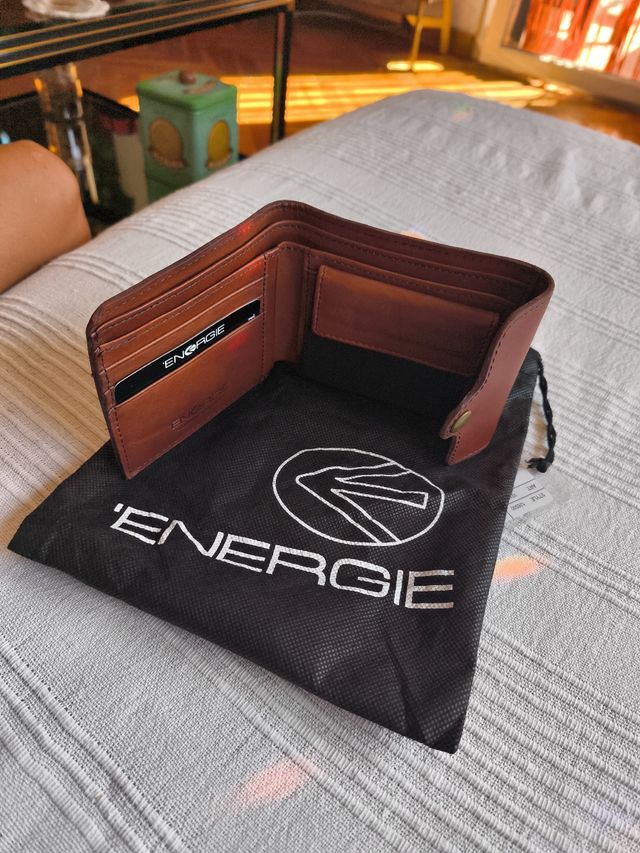 Cartera hombre Energie marrón