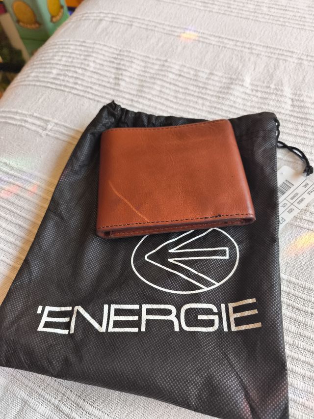 Cartera hombre Energie marrón