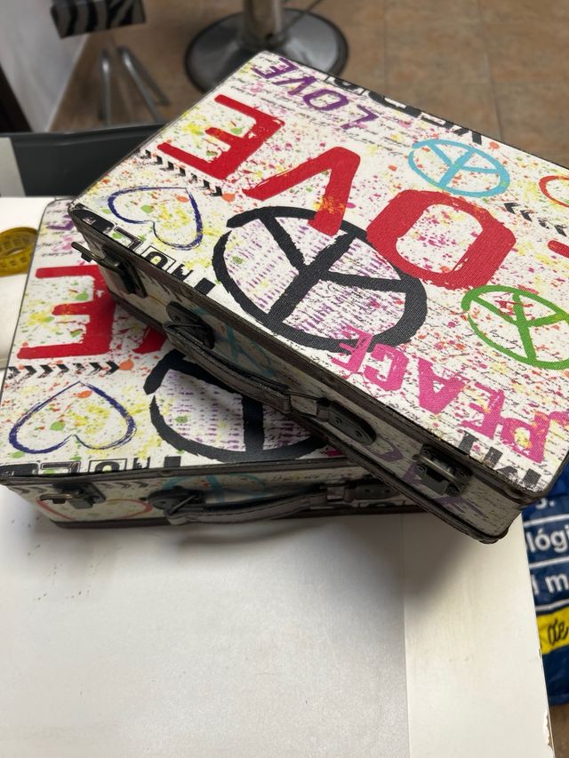 Maletas vintage decorativas