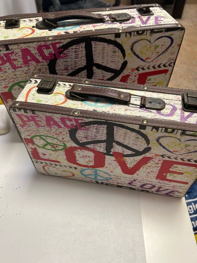 Maletas vintage decorativas