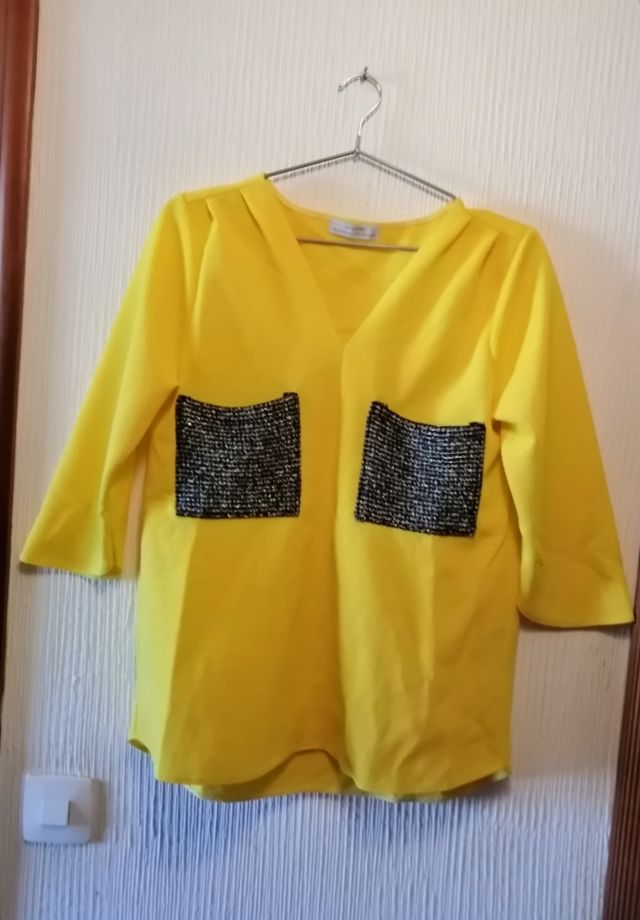 Blusa Amarilla Mysulafish - Nueva,