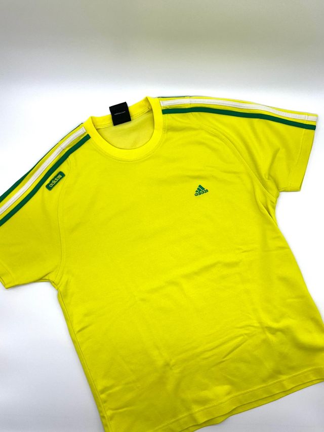 Maglietta Adidas vintage gialla
